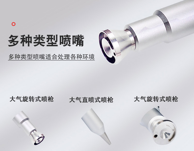 不同類(lèi)型大氣等離子清洗機(jī)噴槍